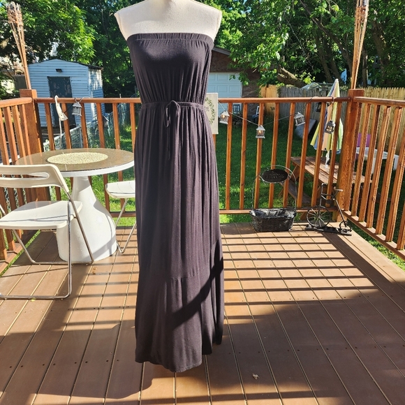 ROLLA COSTER Black Strapples Dress Size L - Picture 8 of 12